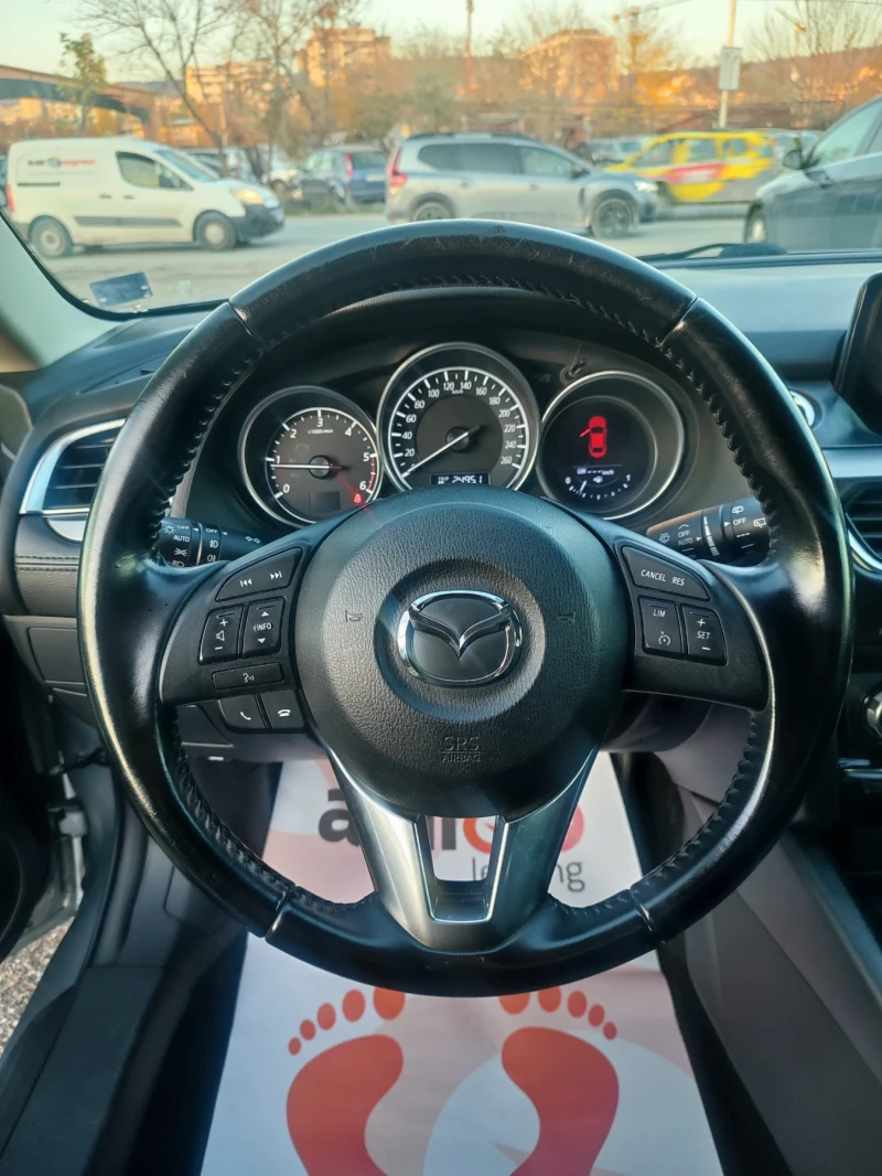 Mazda 6 2.2 SKYACTIV-D/4x4/НАВИГАЦИЯ , снимка 11 - Автомобили и джипове - 52411824