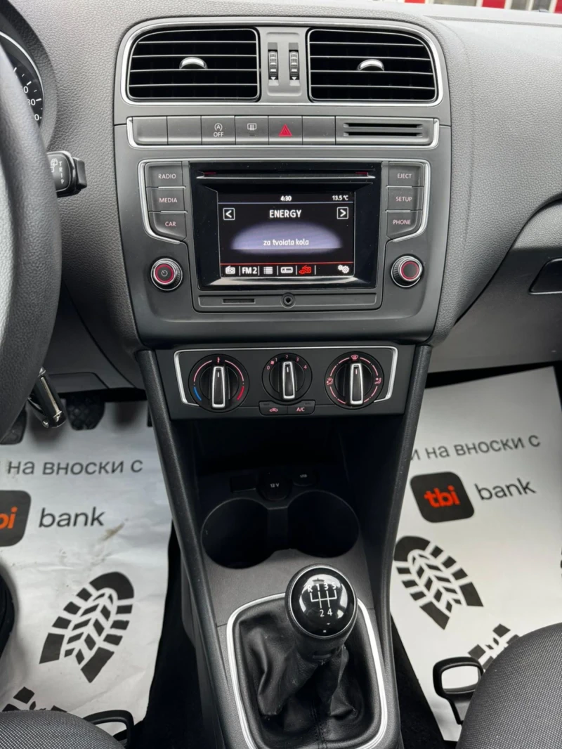 VW Polo 1.2 TSI, 90к.с., EURO 6, FACELIFT , снимка 12 - Автомобили и джипове - 53265469