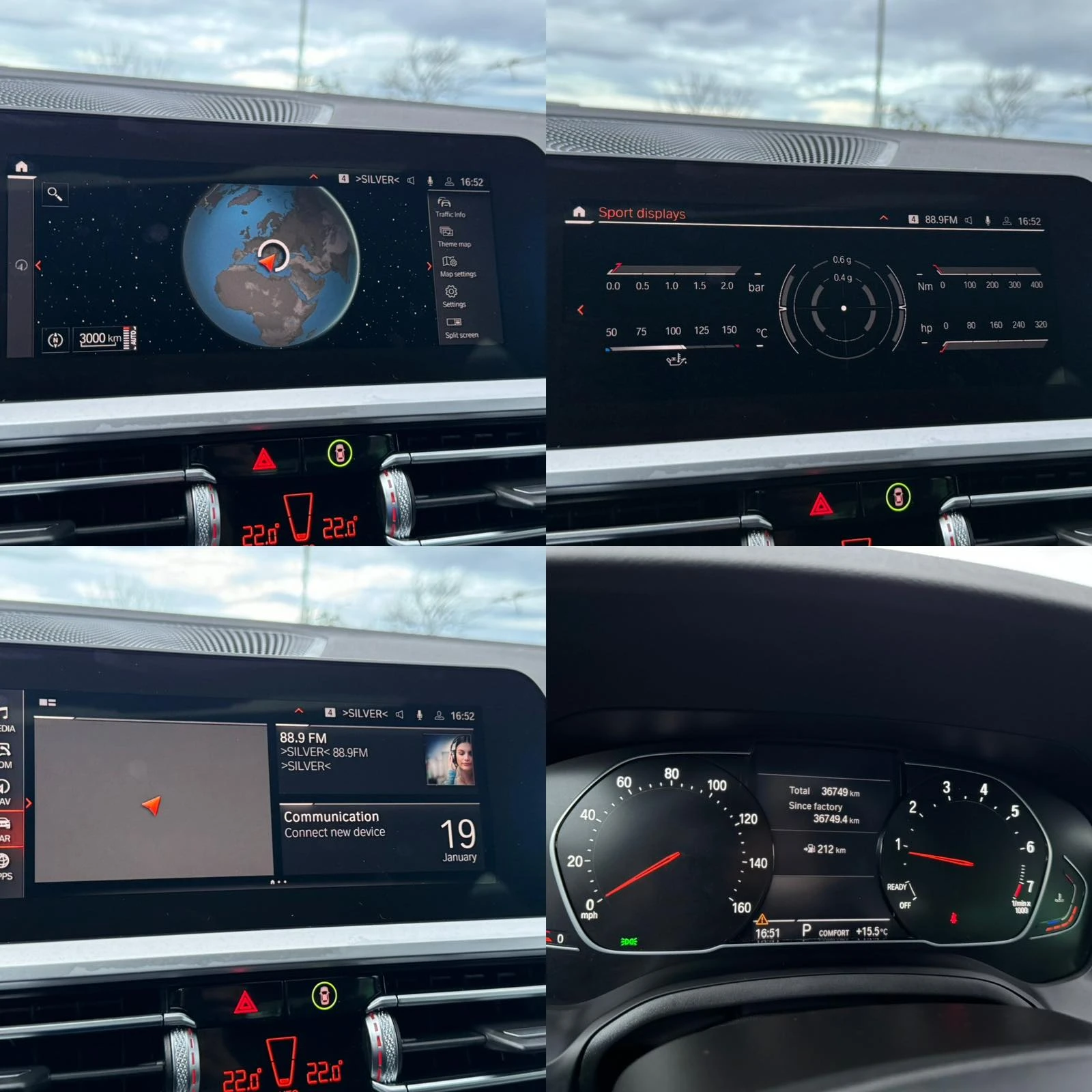 BMW 330 XI* SPORT LINE* LED | Mobile.bg   12