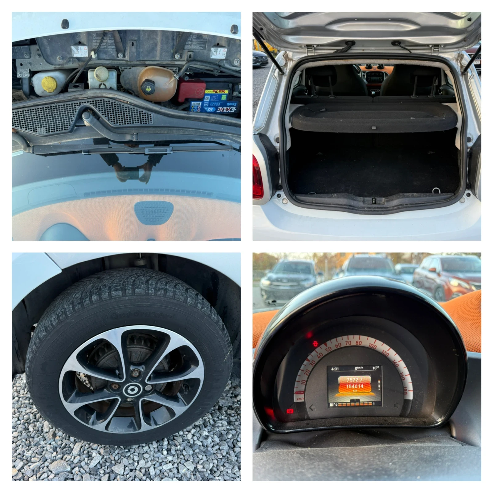 Smart Forfour 1.0 LPG-/(71hp)152 000 km. Euro6B Italy  | Mobile.bg   15