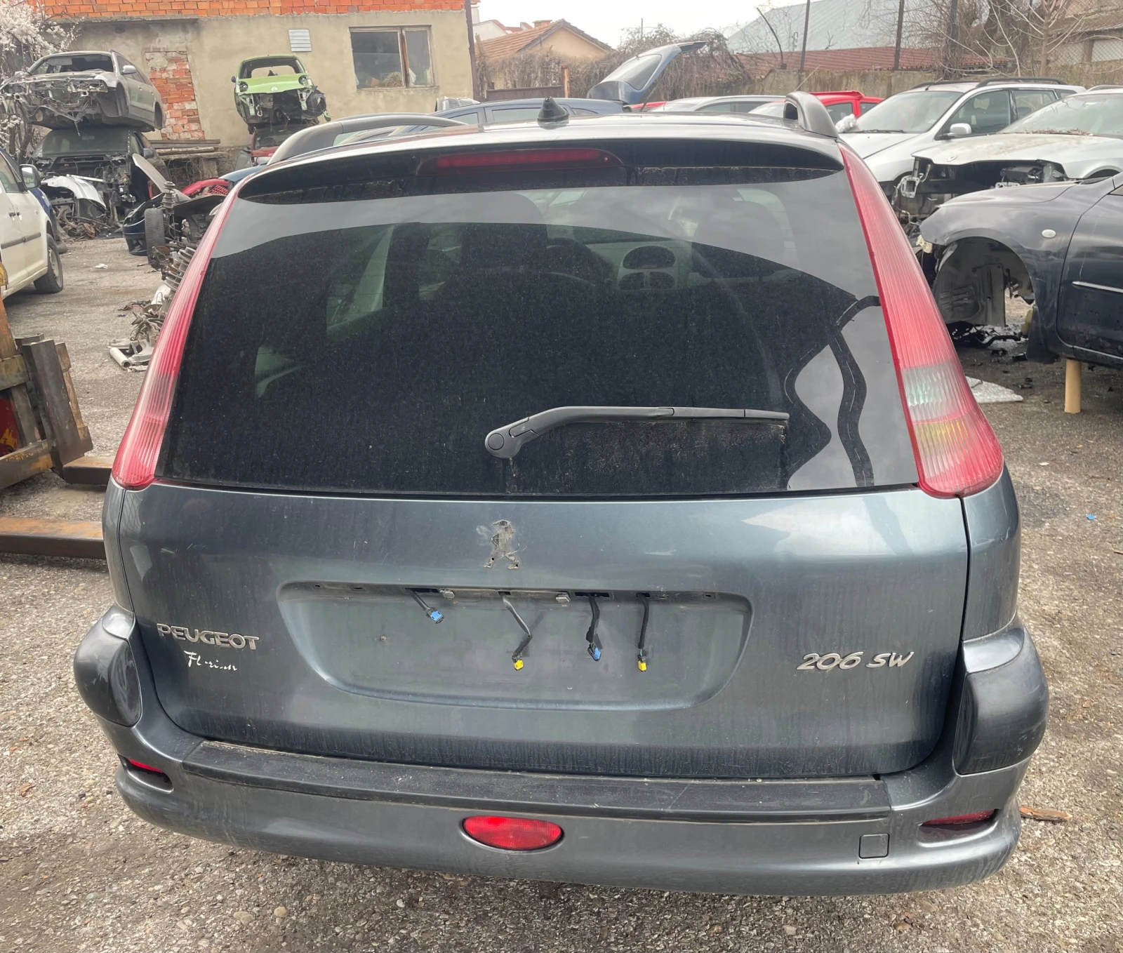 Peugeot 206 206 sw комби, снимка 3 - Автомобили и джипове - 53964811