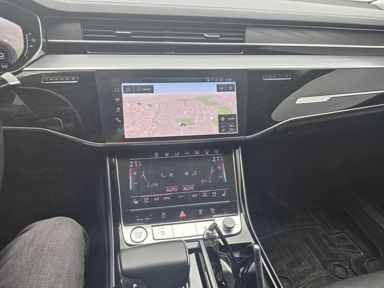 Audi A8 L | DISTRONIC | 360 | B&O | ОБДУХВАНЕ | , снимка 9 - Автомобили и джипове - 54432157