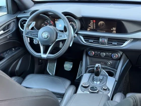 Alfa Romeo Stelvio Ti-2.2d-Q4-8ZF-РЕКАРО-ПОДГРЕВ-KEYLESS-КАТО-НОВ-ТОП, снимка 13