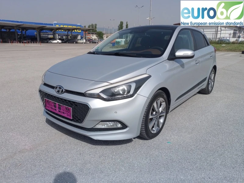 Hyundai I20 1.4 CRDi PANORAMA LED EURO6, снимка 1 - Автомобили и джипове - 46290859