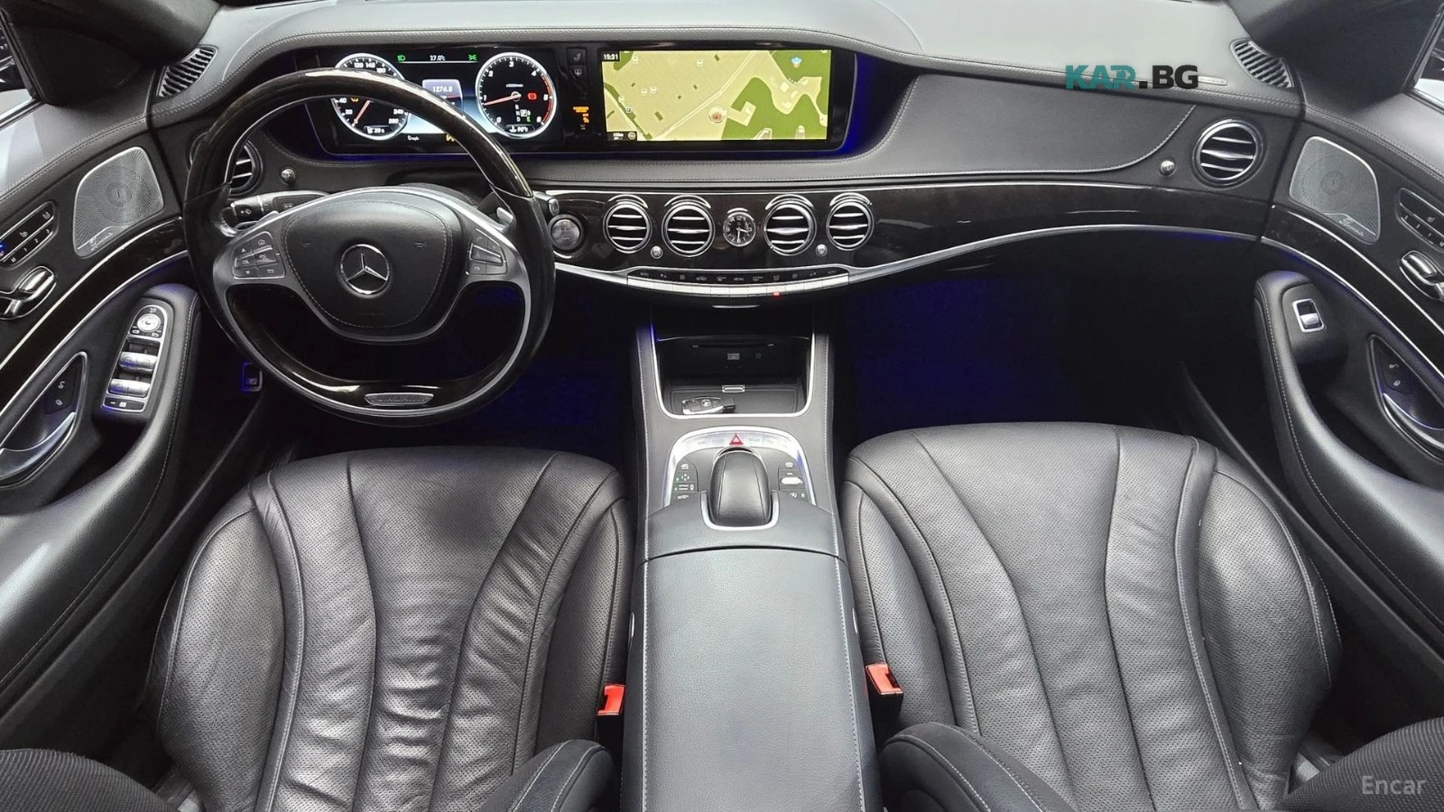 Mercedes-Benz S 350 LONG* 360* ДИСТРОНИК* СЛЕД НА ЛЕНТИ* ОБДУХВАНЕ, снимка 7 - Автомобили и джипове - 55696124