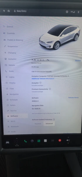 Tesla Model X Tesla Model X 75D Standart Range Dual Motor , снимка 15