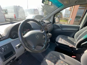 Mercedes-Benz Vito 115CDI , 9 МЕСТА , EXTRA LONG , FULL , снимка 13 - Бусове и автобуси - 53682334