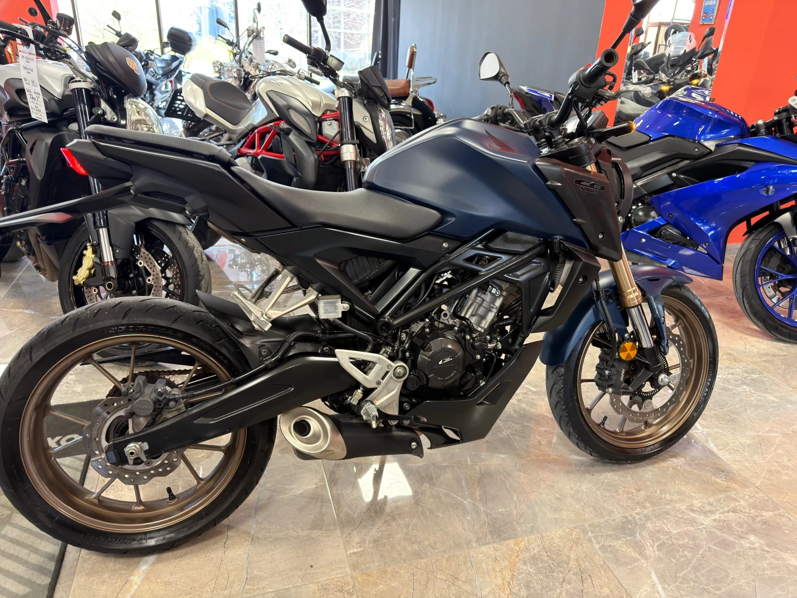 Honda Cb 125i ABS, снимка 4 - Мотоциклети и мототехника - 54218574