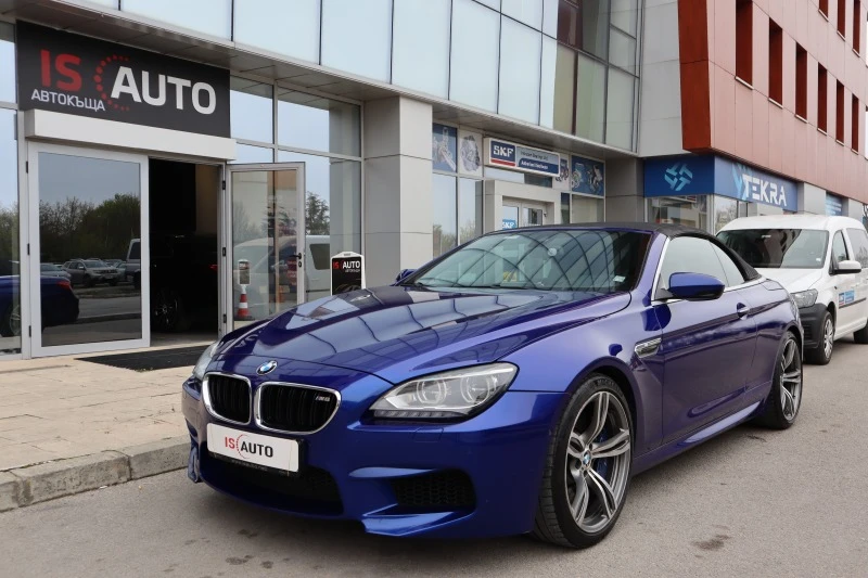 BMW M6 Кабрио/Kamera 360/ Head Up/Navi, снимка 1 - Автомобили и джипове - 40389730