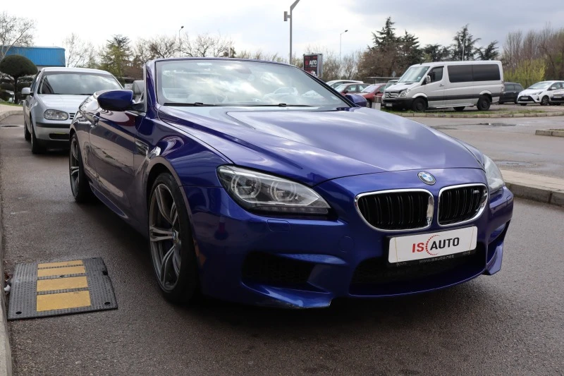 BMW M6 Кабрио/Kamera 360/ Head Up/Navi, снимка 3 - Автомобили и джипове - 40389730