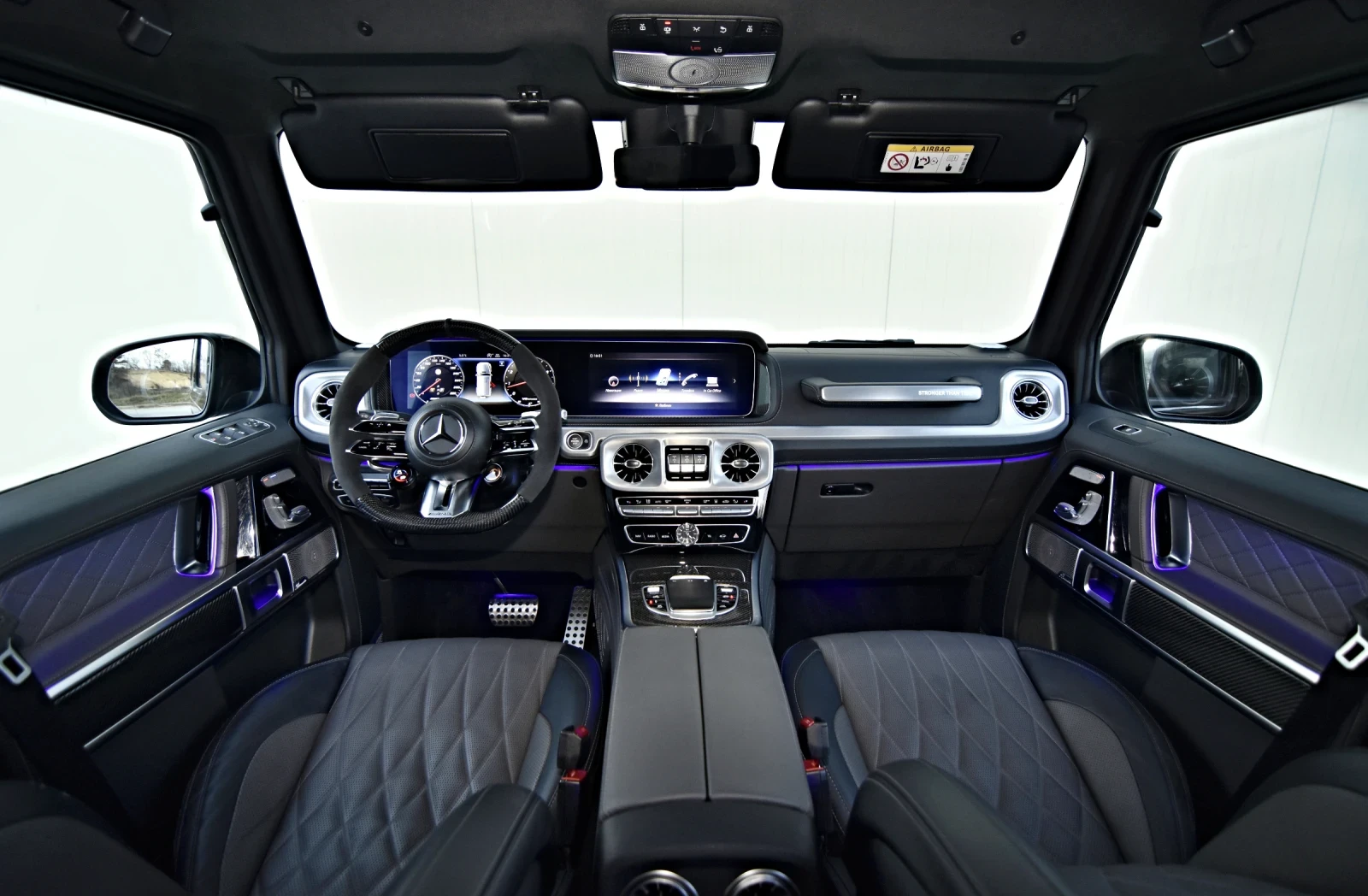 Mercedes-Benz G 63 AMG STRONGER THAN TIME * FACE-2025* CARBON 3D-BURM 360 - изображение 7
