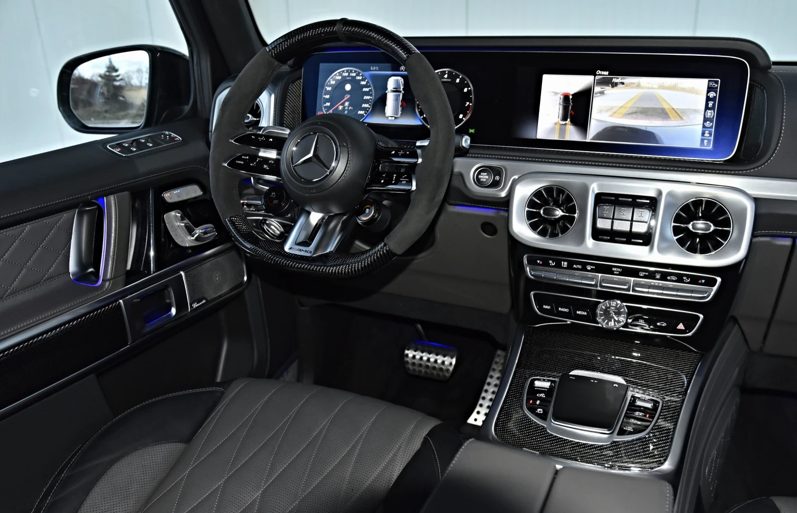 Mercedes-Benz G 63 AMG STRONGER THAN TIME * FACE-2025* CARBON 3D-BURM 360 | Mobile.bg � ����������� 11