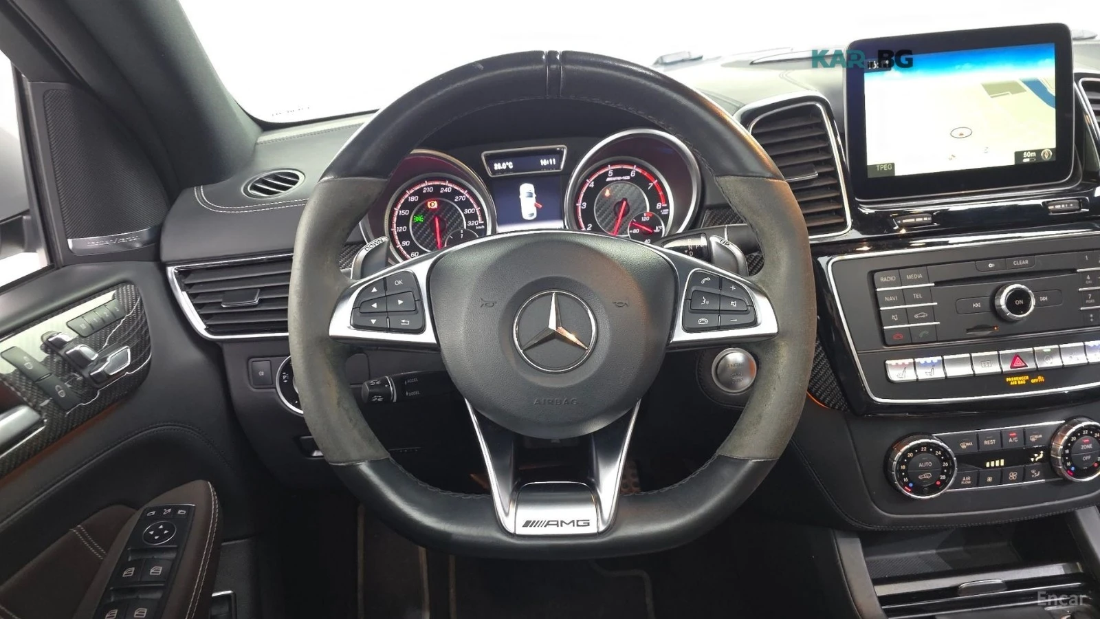 Mercedes-Benz GLE 63 S AMG 4MATIC* DISTRONIC* ПОДГРЕВ* ОБДУХВАНЕ* 360* КАМЕРА, снимка 5 - Автомобили и джипове - 55011243