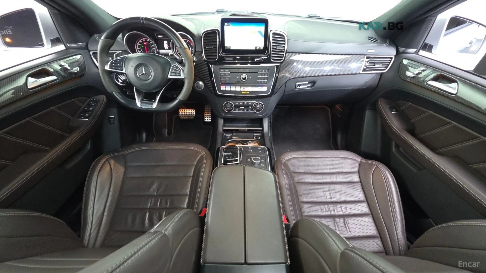 Mercedes-Benz GLE 63 S AMG 4MATIC* DISTRONIC* ПОДГРЕВ* ОБДУХВАНЕ* 360* КАМЕРА, снимка 6 - Автомобили и джипове - 55011243