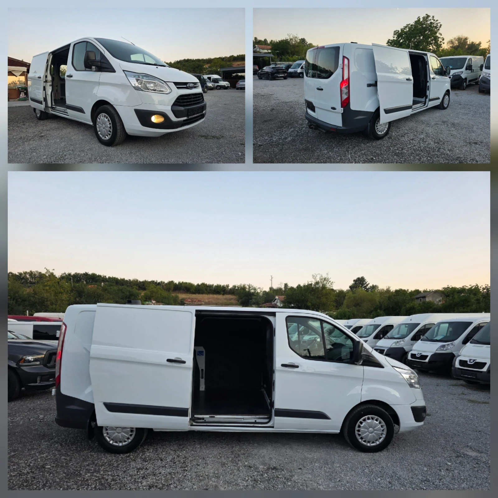 Ford Transit Custom 2.2tdci 125ps Дълга база, снимка 5 - Бусове и автобуси - 55700599