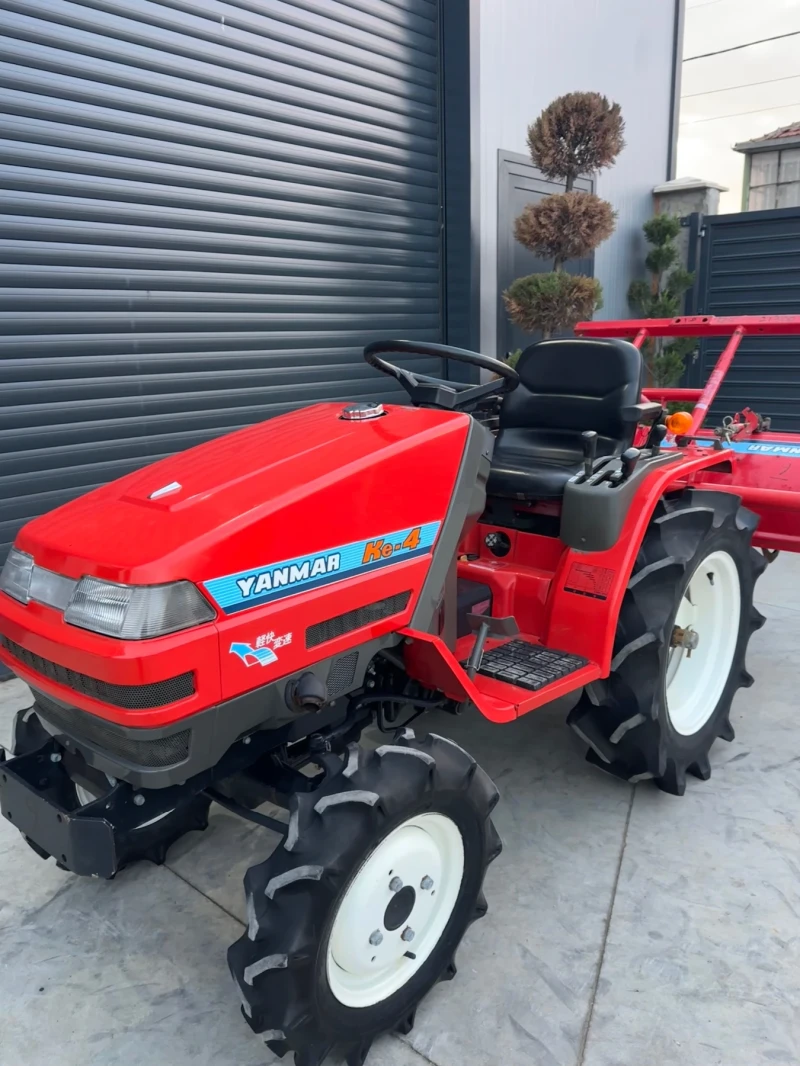 Трактор Yanmar Ке-4 КАТО НОВ, снимка 4 - Селскостопанска техника - 52408728