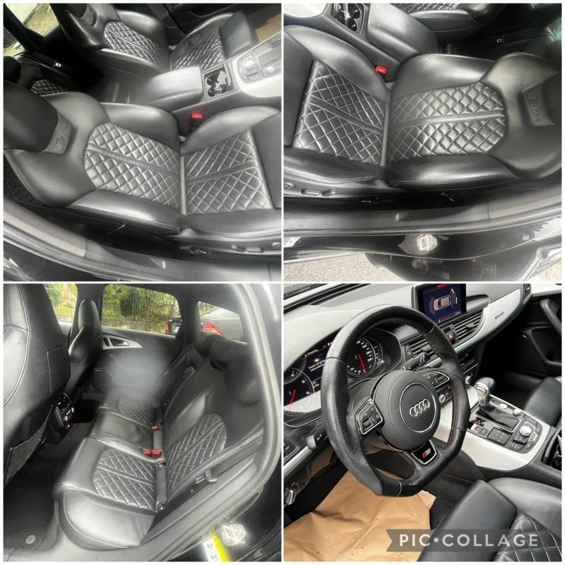 Audi A6 S-line, Distronic, 313ps, 8ZF, ОБСЛУЖЕН, снимка 15 - Автомобили и джипове - 52409115