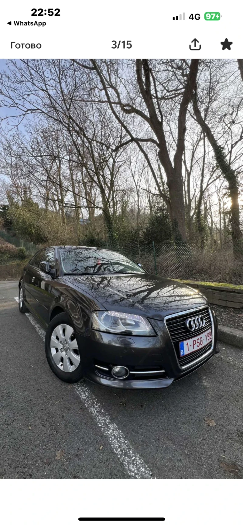 Audi A3 Sportback* Led* Bi-Xenon* Navi* Ledet* Tempomat* T, снимка 4 - Автомобили и джипове - 53541219