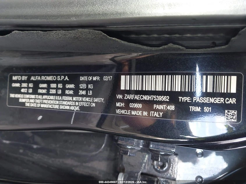 Alfa Romeo Giulia 2.0l Ti Rwd, снимка 9 - Автомобили и джипове - 54241463