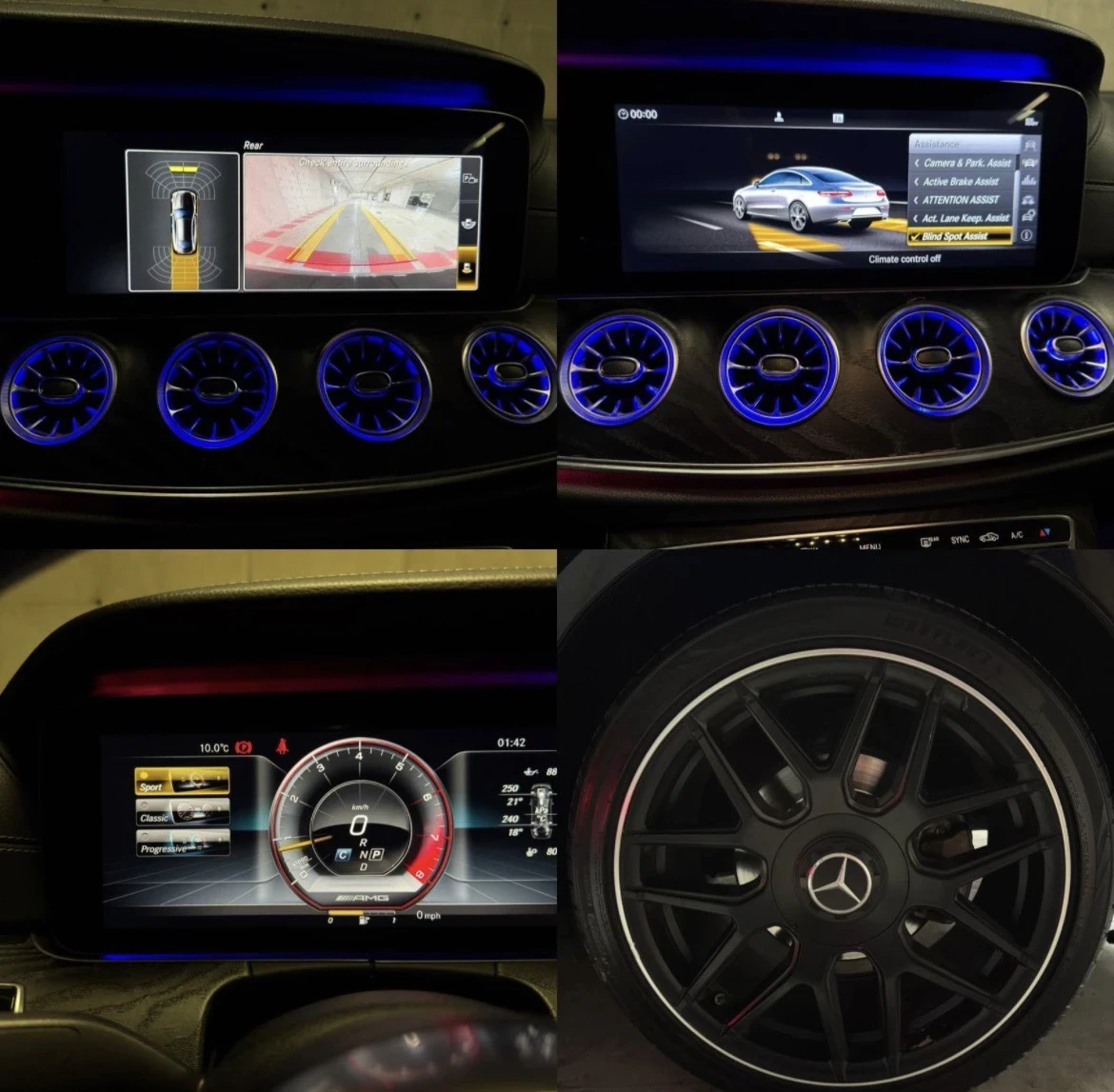 Mercedes-Benz E 220 AMG + + + COUPE 163000км, снимка 14 - Автомобили и джипове - 54260126