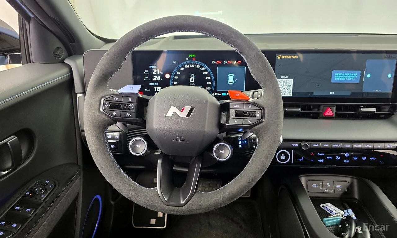 Hyundai Ioniq 5 * N* BUCKET SEATS* ALCANTARA* ПОДГРЕВ* ОБДУХВАНЕ* , снимка 13 - Автомобили и джипове - 54460409
