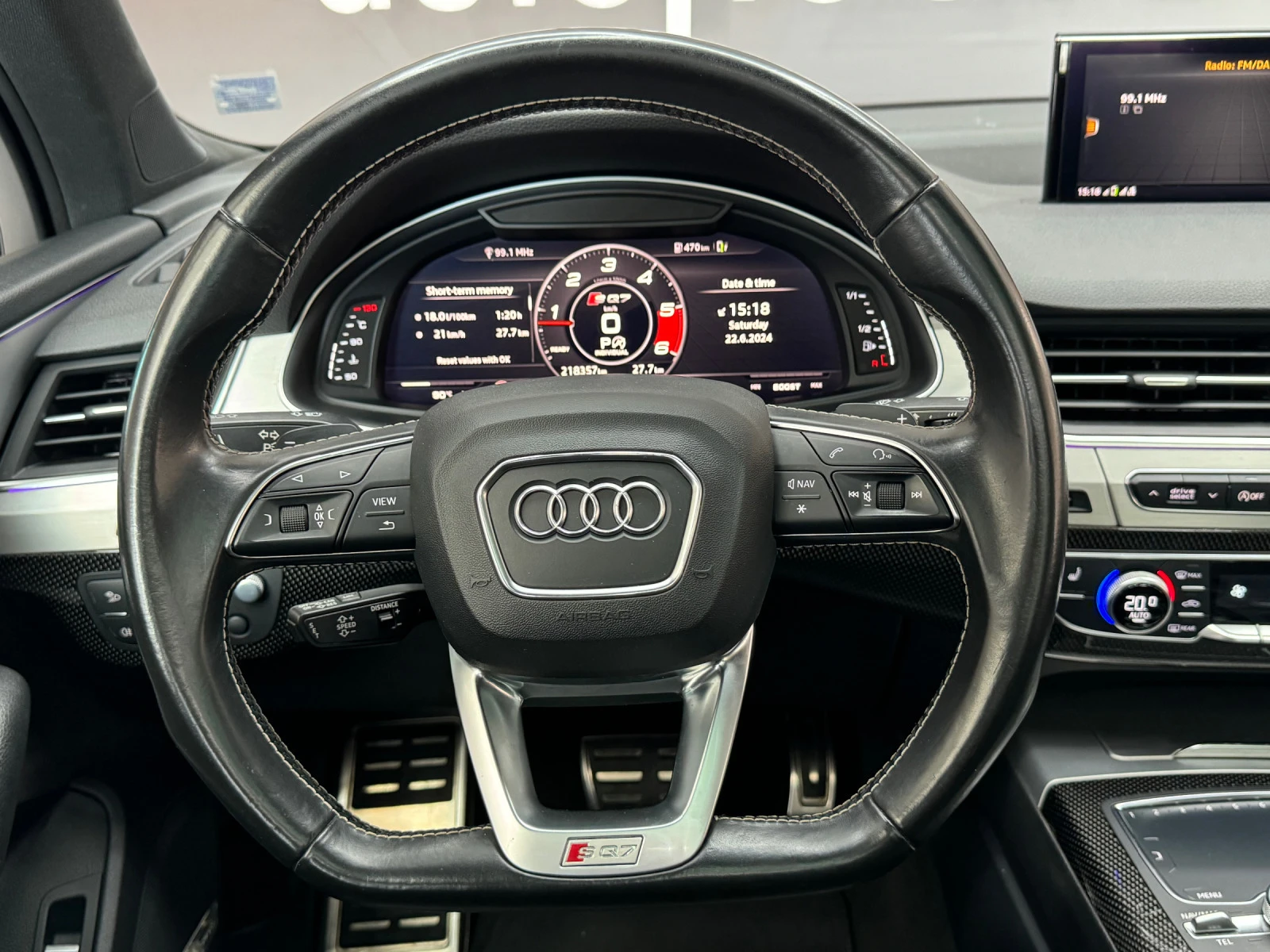 Audi SQ7 4.0TDI* QUATTRO* 360CAM* DISTRONIC* BOSE* 7MЕСТН*  - изображение 10