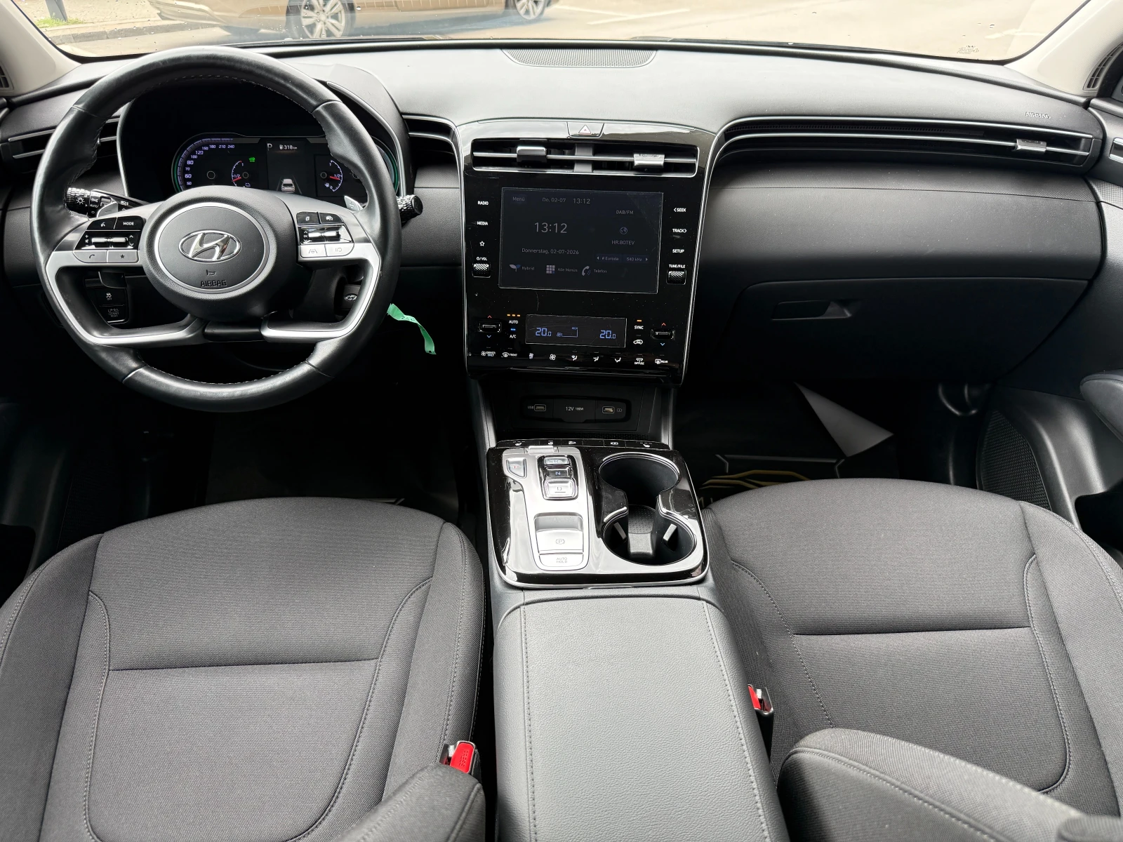 Hyundai Tucson 6 МЕСЕЦА ГАРАНЦИЯ/1.6 T-GDI MHEV 180к.с. , снимка 9 - Автомобили и джипове - 55185470