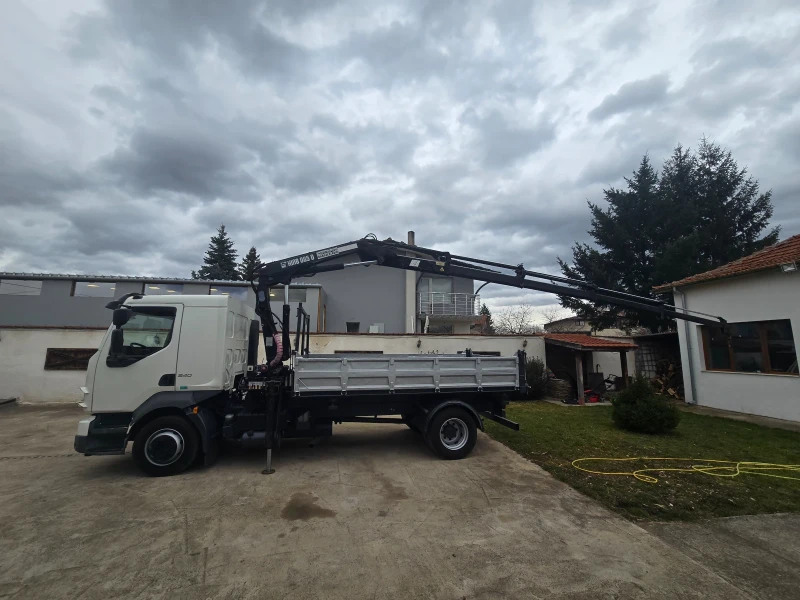 Mercedes-Benz Atego VOLVO FL 240 Тристранен самосвал с Кран , снимка 8 - Камиони - 52990934