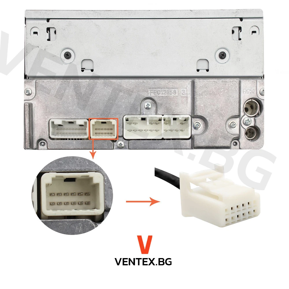  CD   Toyota  2003  2011 Bluetooth USB AUX WEFA | Mobile.bg   7
