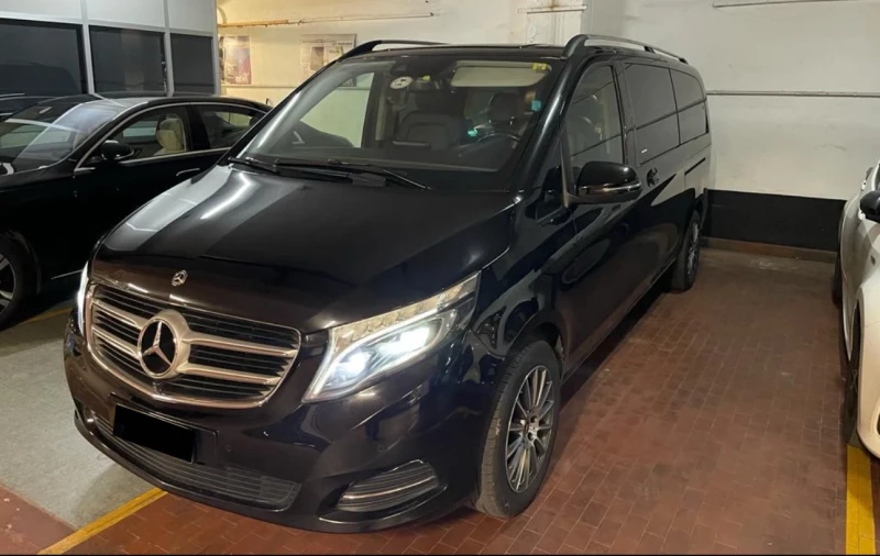 Mercedes-Benz V 300 4 MATIC / EXTRA LONG / 8 МЕСТЕН / 360* КАМЕРИ, снимка 3 - Автомобили и джипове - 45954218