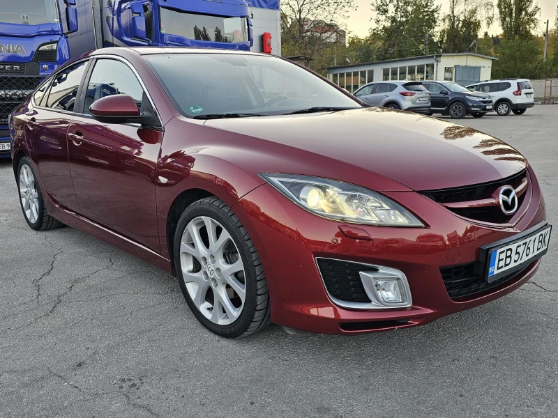 Mazda 6 2.5/Бензин/Bi Xenon/кожен салон/, снимка 3 - Автомобили и джипове - 47767873