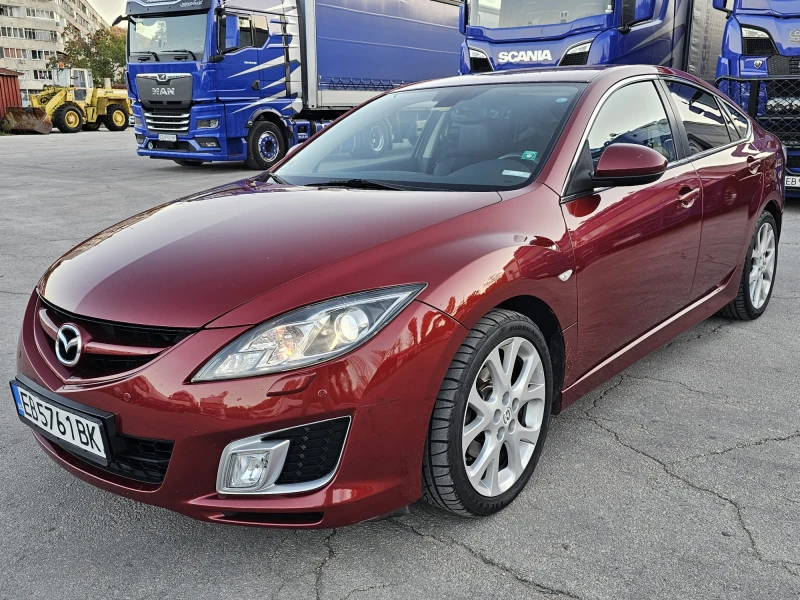 Mazda 6 2.5/Бензин/Bi Xenon/кожен салон/, снимка 1 - Автомобили и джипове - 47767873