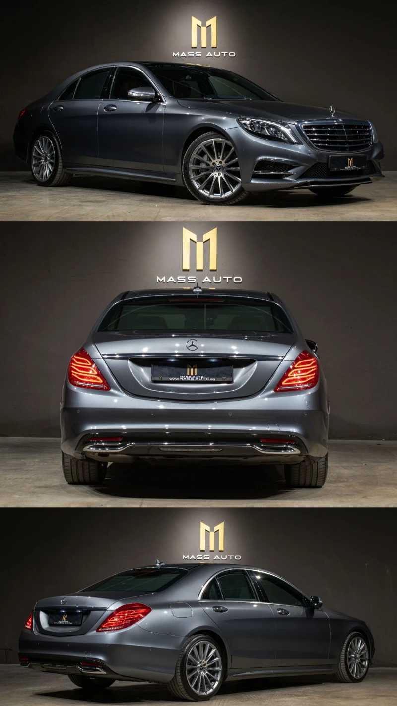 Mercedes-Benz S 350 d/4Matic/9G-Tronic/AMG Plus/Burmester/Масаж, снимка 4 - Автомобили и джипове - 52540244
