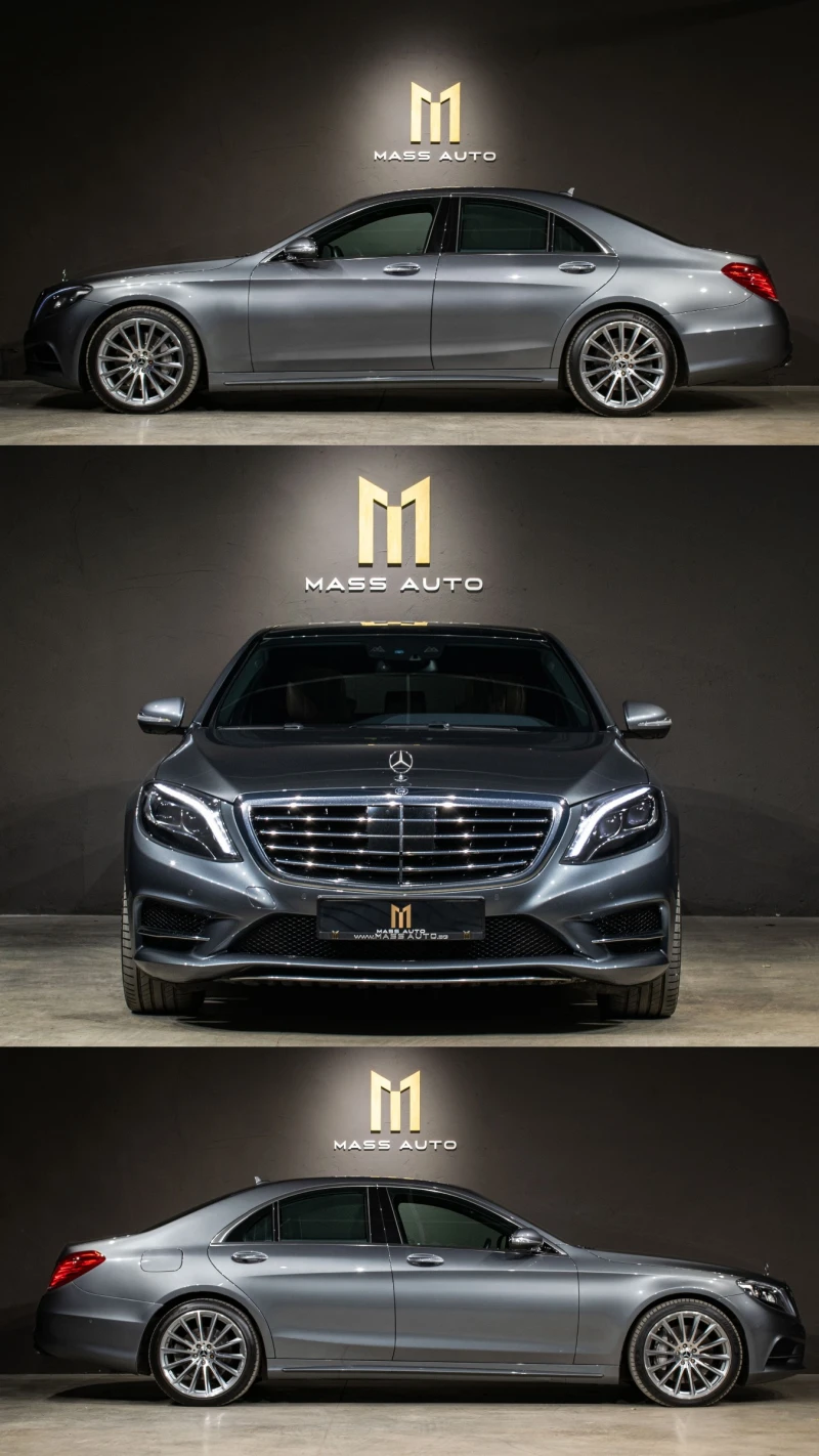 Mercedes-Benz S 350 d/4Matic/9G-Tronic/AMG Plus/Burmester/Масаж, снимка 2 - Автомобили и джипове - 52540244