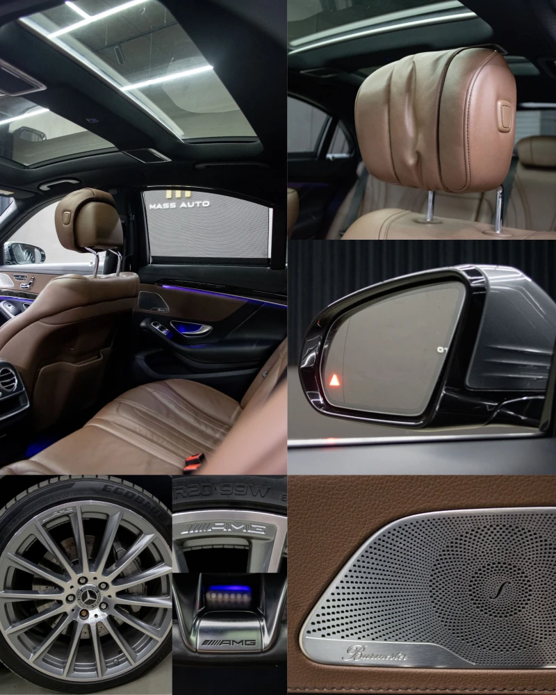 Mercedes-Benz S 350 d/4Matic/9G-Tronic/AMG Plus/Burmester/Масаж, снимка 12 - Автомобили и джипове - 52540244