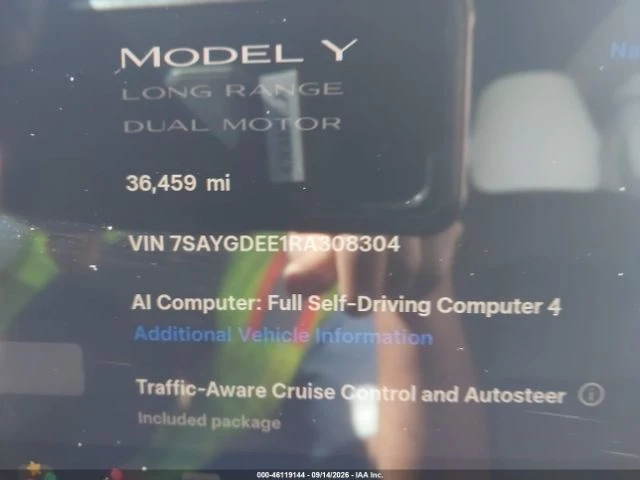 Tesla Model Y DUAL MOTOR/LONG RANGE/ТЕРМОПОМПА/CARFAX, снимка 14 - Автомобили и джипове - 56655528