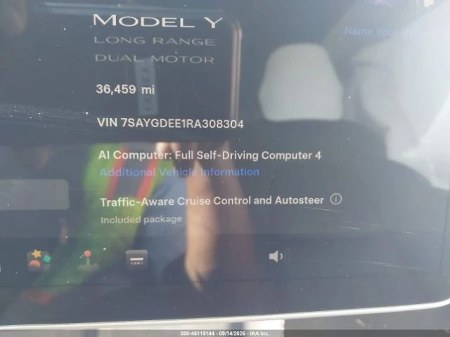Tesla Model Y DUAL MOTOR/LONG RANGE/ТЕРМОПОМПА/CARFAX, снимка 11 - Автомобили и джипове - 56655528