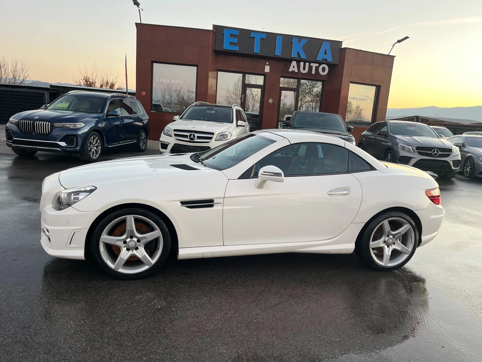 Mercedes-Benz SLK AMG OPTIK-KABRIO-LED-XENON-ПОДГРЯВАНЕ-ГЕРМАНИЯ !!! - изображение 5