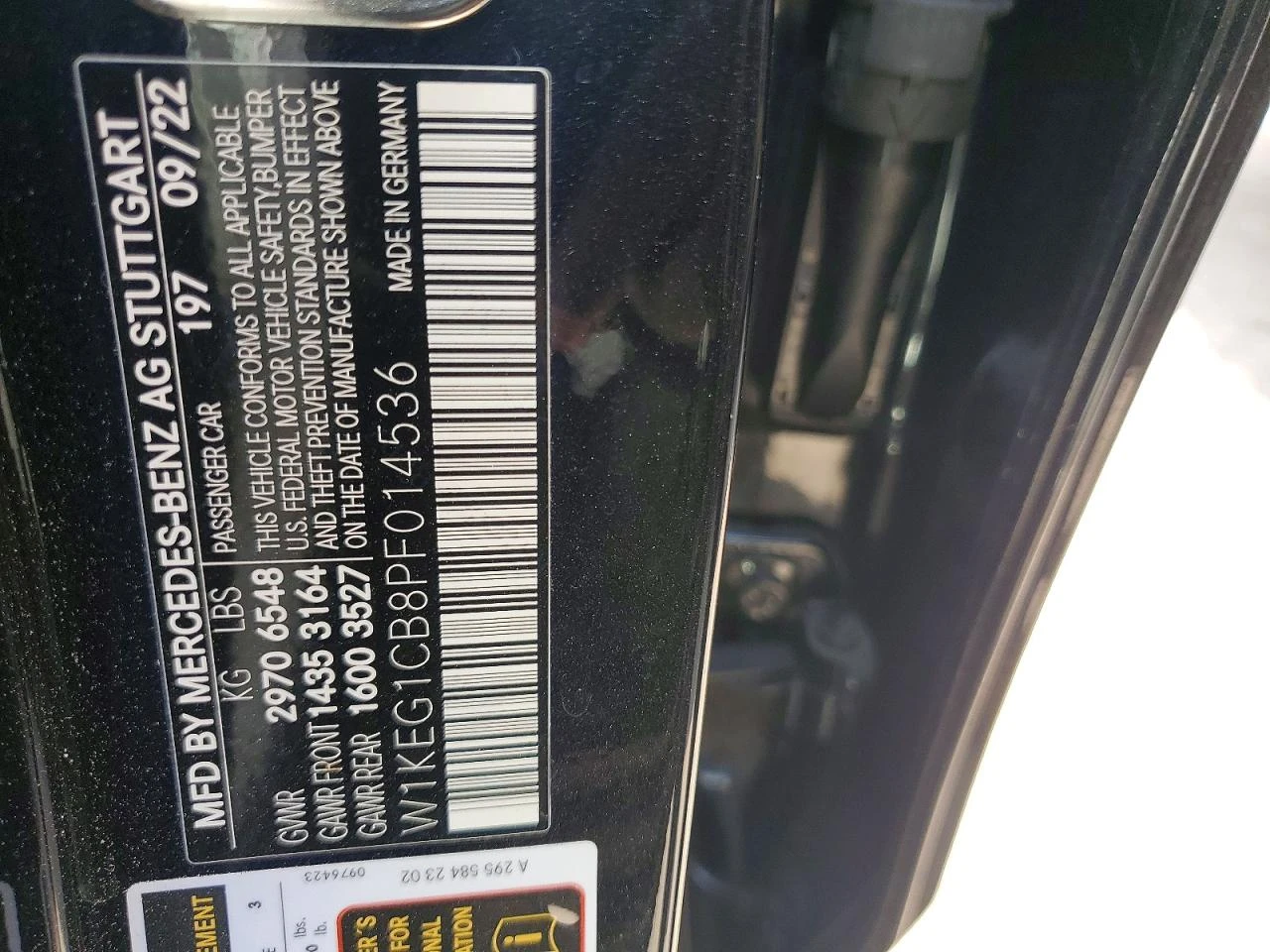 Mercedes-Benz EQE Sedan 350 4Matic, снимка 13 - Автомобили и джипове - 54144075