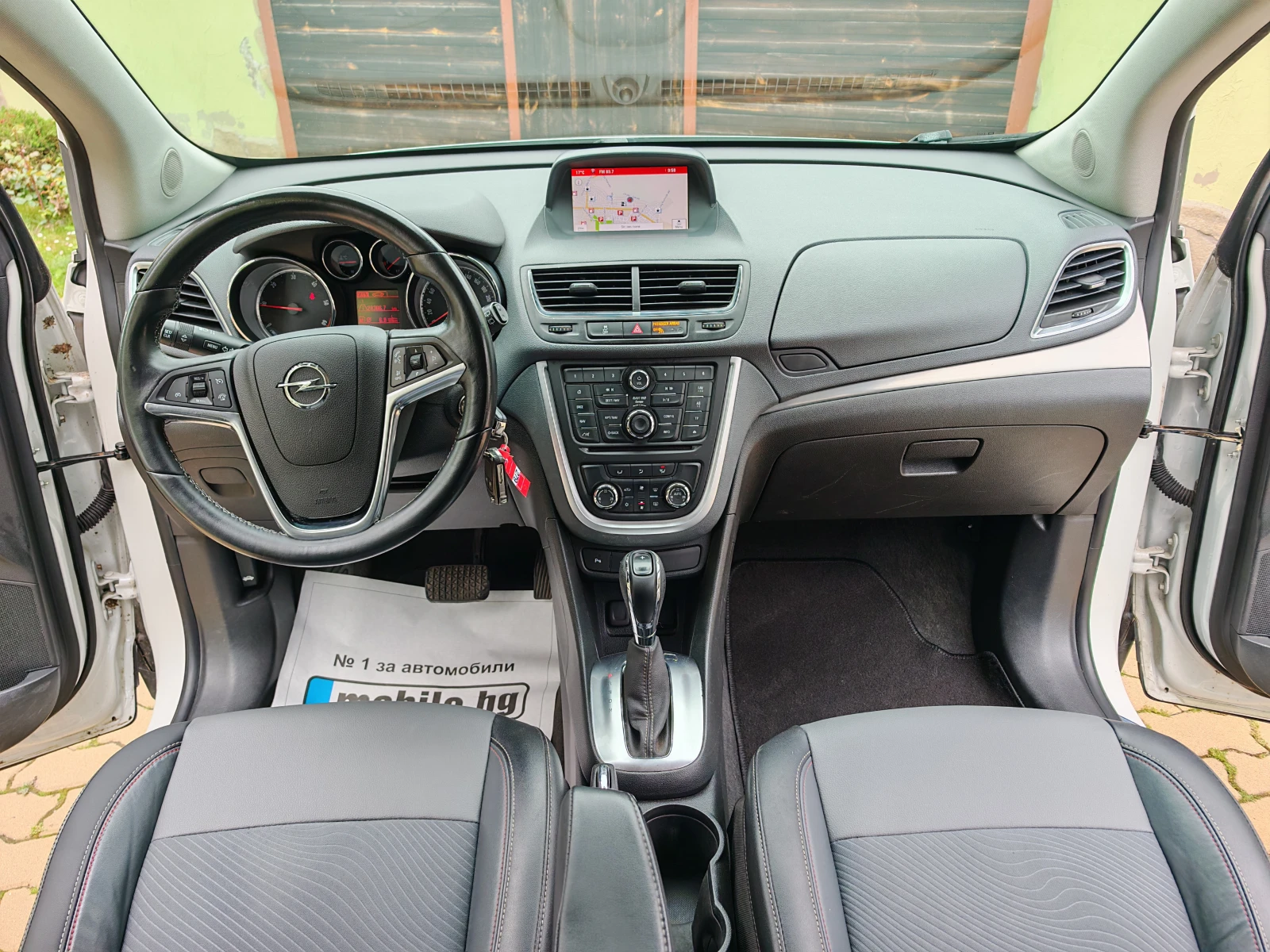 Opel Mokka 1.7CDTI-АВТОМАТИК, КАМЕРА, НАВИГАЦИЯ, КОЖА, снимка 11 - Автомобили и джипове - 54483679