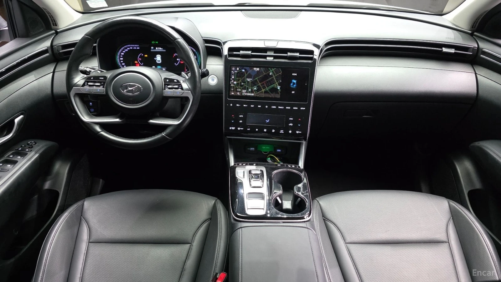 Hyundai Tucson HYBRID* LANE* DISTRO* ПОДГРЕВ* ОБДУХ, снимка 3 - Автомобили и джипове - 55492806