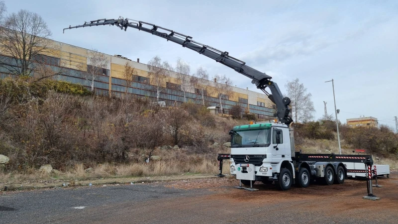 Mercedes-Benz Actros 4144  PALFINGER PK 60002   8x4, снимка 11 - Камиони - 49097564