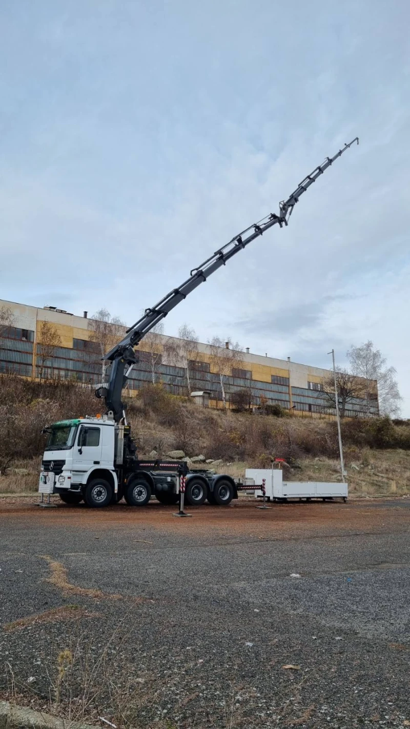 Mercedes-Benz Actros 4144  PALFINGER PK 60002   8x4, снимка 8 - Камиони - 49097564