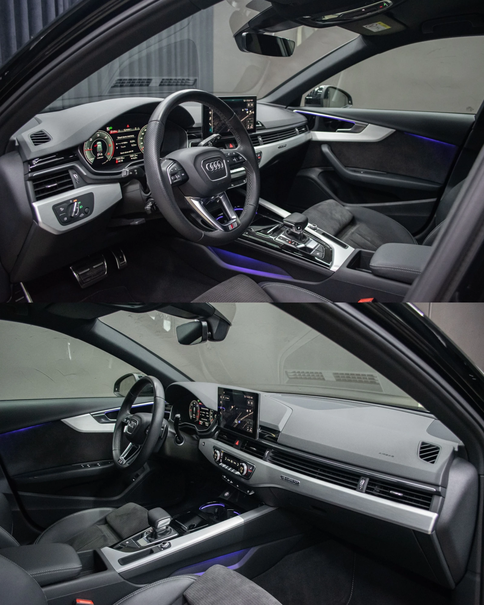 Audi A4 40TDI/Quattro/S* -Line/Matrix/ПълнаСервизнаИстория - изображение 6