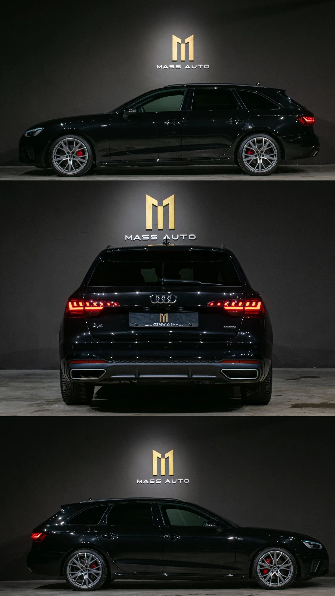 Audi A4 40TDI/Quattro/S* -Line/Matrix/ПълнаСервизнаИстория - изображение 4