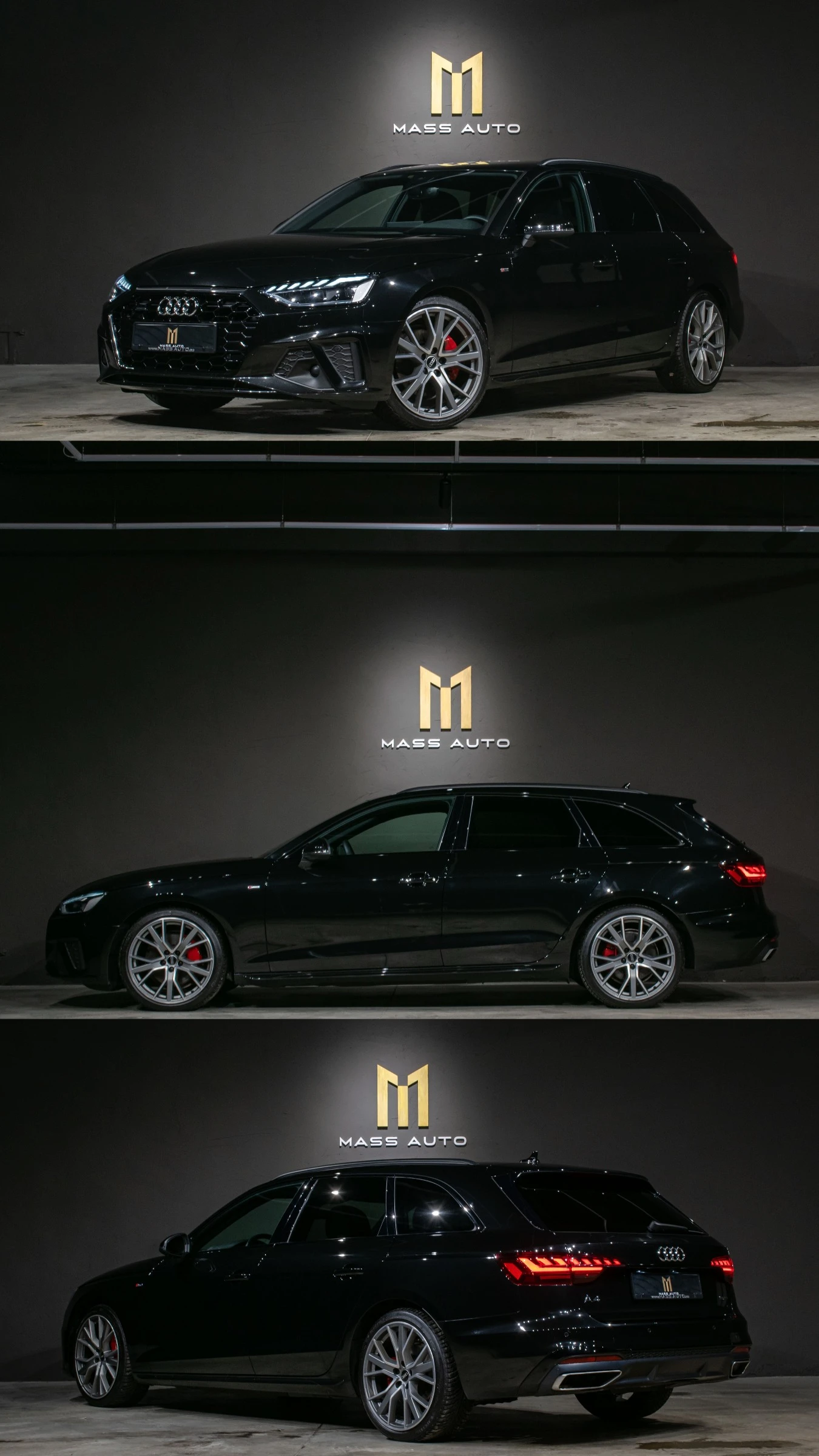 Audi A4 40TDI/Quattro/S* -Line/Matrix/ПълнаСервизнаИстория - изображение 3