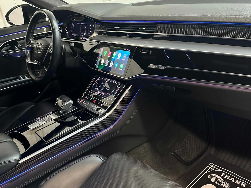 Audi S8 4.0 TFSI QUATTRO * МАСАЖИ* ДИСТРОНИК* ОБДУХВАНЕ*  - изображение 8