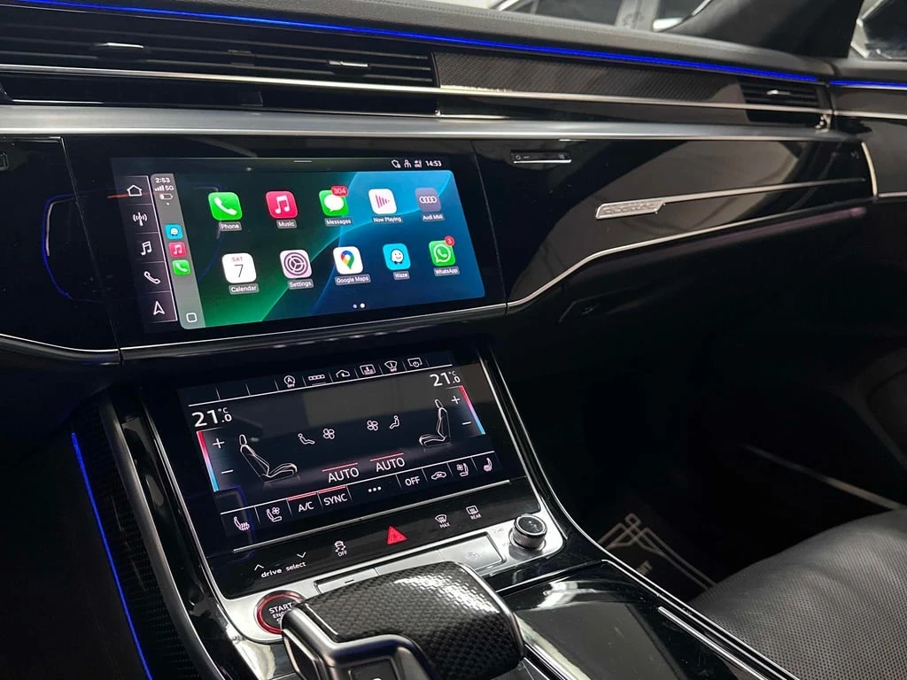 Audi S8 4.0 TFSI QUATTRO * МАСАЖИ* ДИСТРОНИК* ОБДУХВАНЕ*  - изображение 10