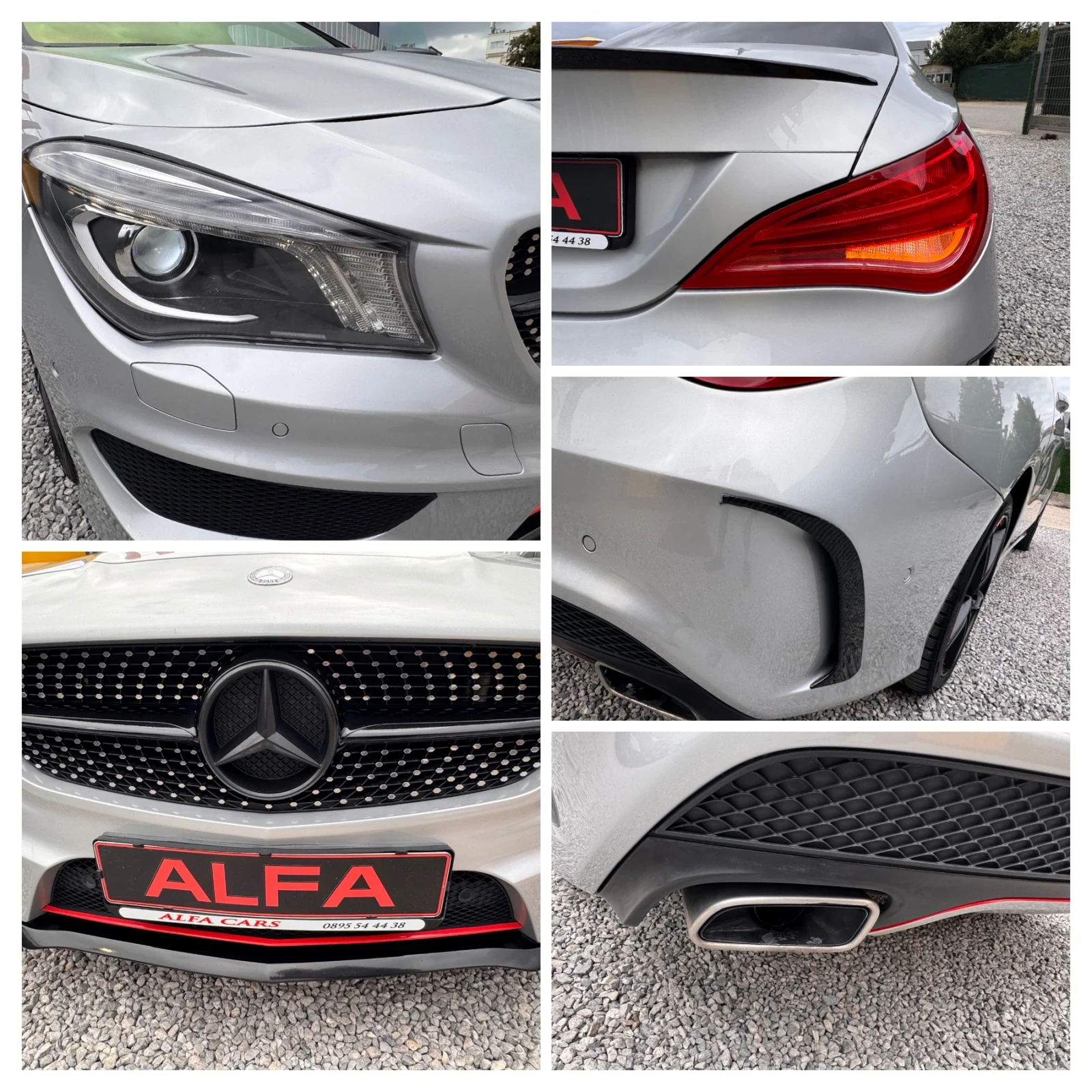 Mercedes-Benz CLA 220 d/AMG/K&N/ПОРЪЧКОВА/СПОРТ+ КАМЕРА+ ДИСТР/ТОП///, снимка 9 - Автомобили и джипове - 54899466