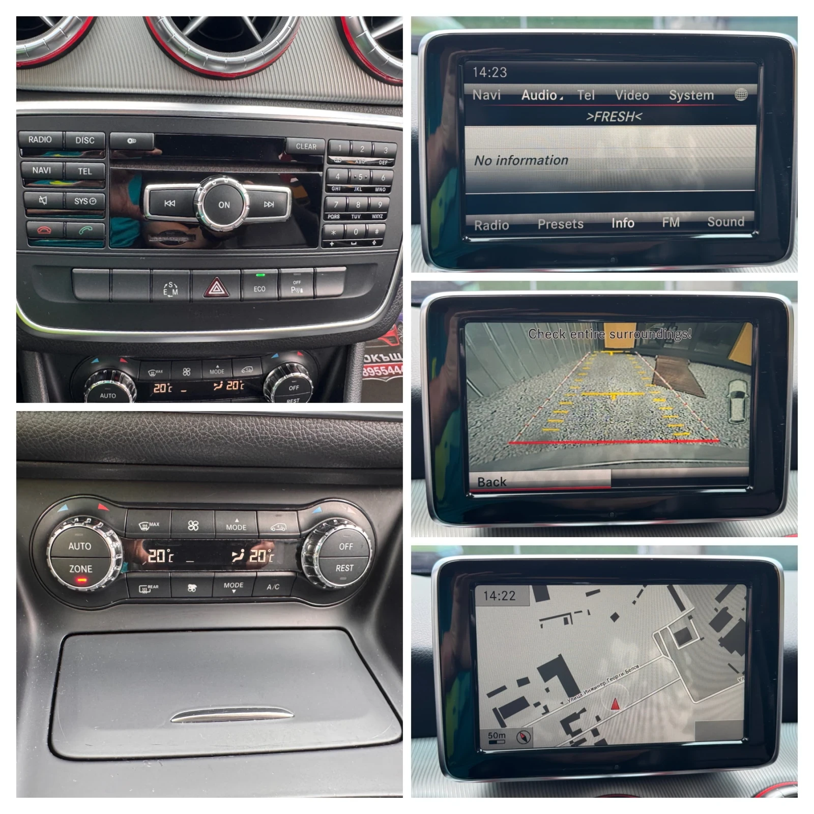 Mercedes-Benz CLA 220 d/AMG/K&N/ПОРЪЧКОВА/СПОРТ+ КАМЕРА+ ДИСТР/ТОП///, снимка 15 - Автомобили и джипове - 54899466